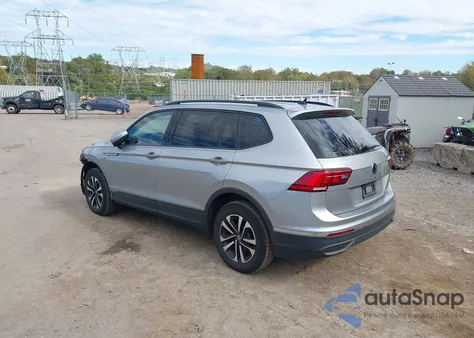 2023 Volkswagen Tiguan 2.0T S z USA, uszkodzony, nr VIN 3VVFB7AX3PM071114